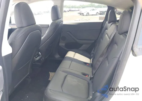 2025 Tesla Model Y Long Range Dual Motor All-Wheel Drive из США, поврежденный, VIN 7SAYGDED1SF247293